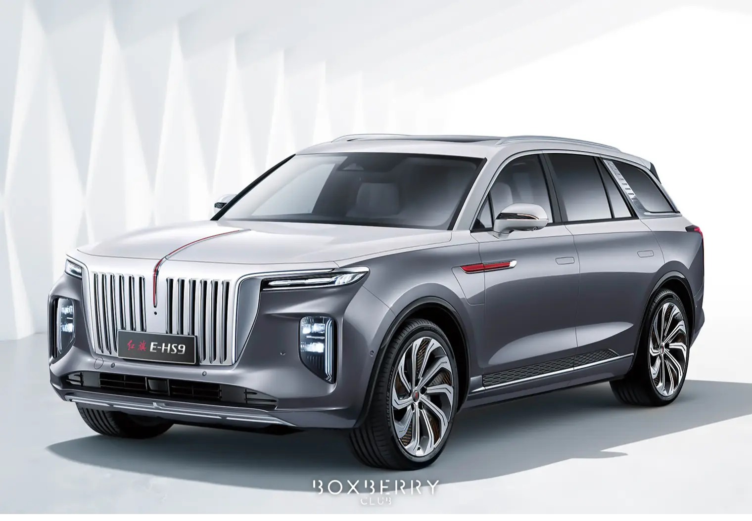 HONGQI E-HS9 | СЕРЕБРЕННЫЙ